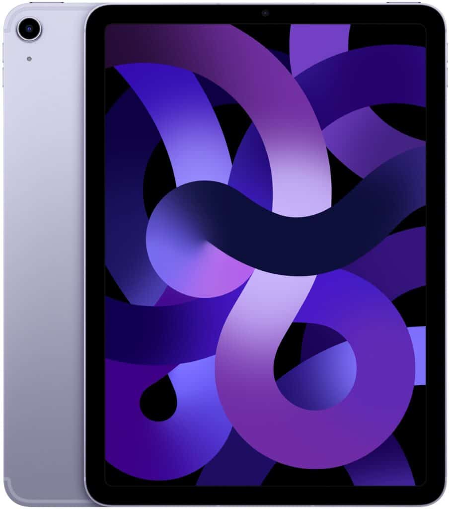 Идея для подарка: 10.9" Планшет Apple iPad Air 2022, 64 ГБ, Wi-Fi, iPadOS, purple
