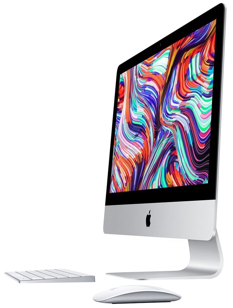 Идея для подарка: 21.5" Моноблок Apple iMac (Retina 4K, середина 2020 г.) MHK33RU/A, 4096x2304, Intel Core i5 3 ГГц, RAM 8 ГБ, SSD 256 ГБ, AMD Radeon Pro 560X, MacOS, серебристый