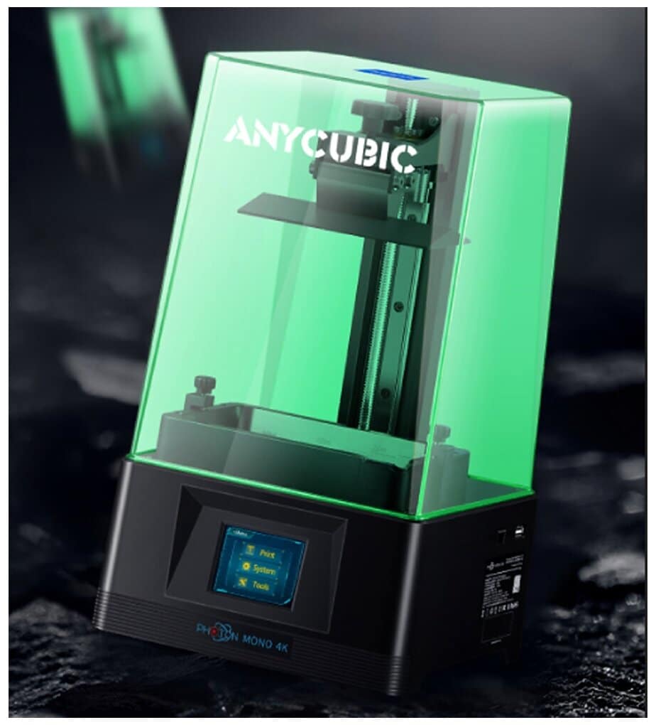 Идея для подарка: 3D принтер Anycubic Photon Mono 4K Зеленый - Green