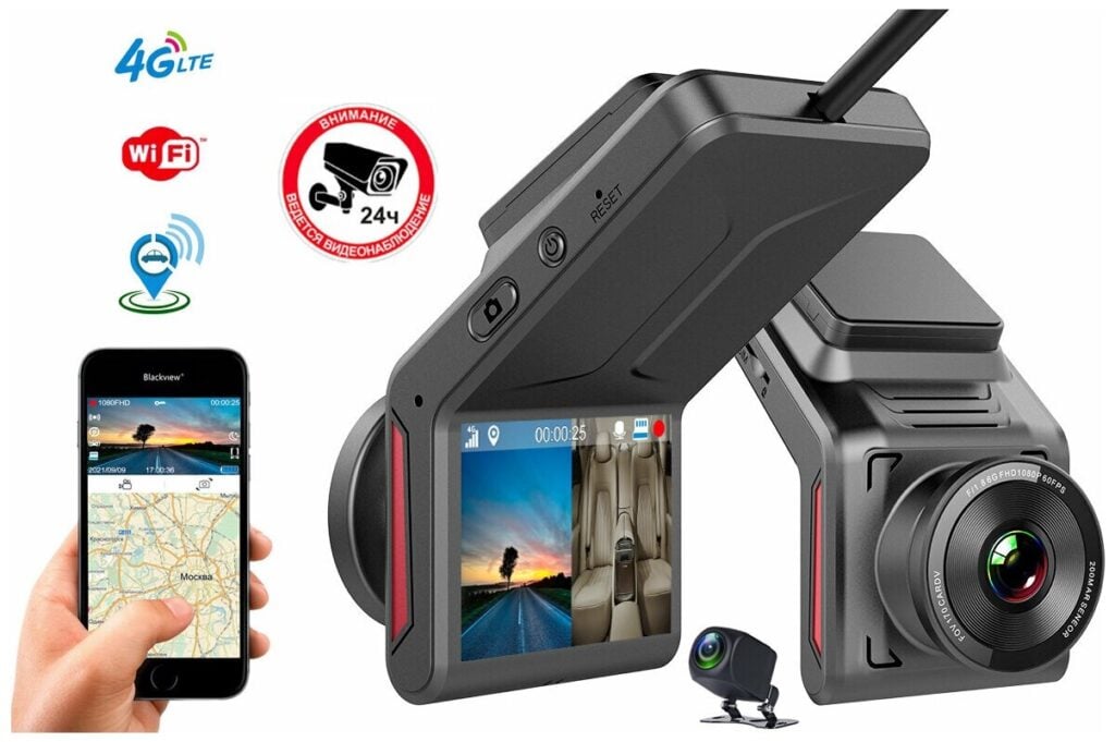 Идея для подарка: Автомобильный видеорегистратор Blackview ULTIMA ver. A WiFi, GPS,4G LTE - удаленный мониторинг из любой точки мира 24 часа в сутки