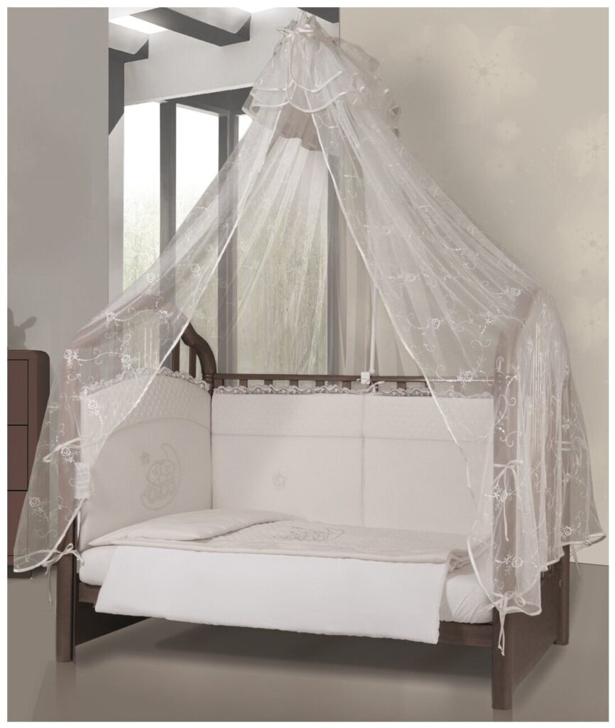 Идея для подарка: Балдахин для детской кровати "Pizzo", PATRINO, 170х600