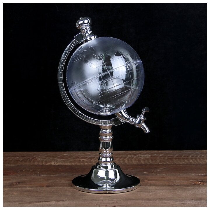 Идея для подарка: Башня пивная «Земной шар», 1,9 л, с воронкой