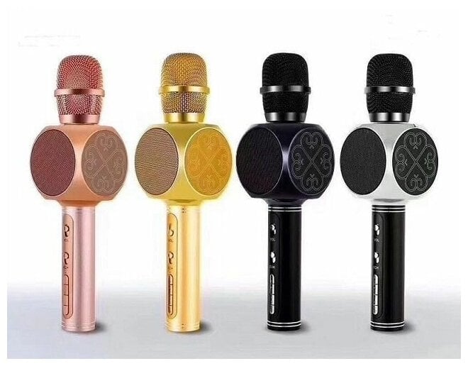 Идея для подарка: Беспроводной караоке микрофон со встроенной колонкой, позволяет петь без дополнительного оборудования. Magic Karaoke