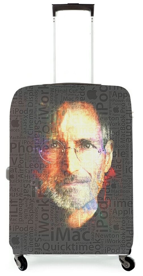 Идея для подарка: Чехол для чемодана Стив Джобс