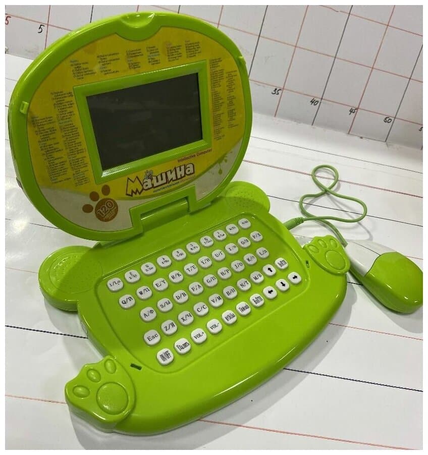 Идея для подарка: Детский компьютер 120 заданий/интерактивная игрушка/обучающий компьютер для детей