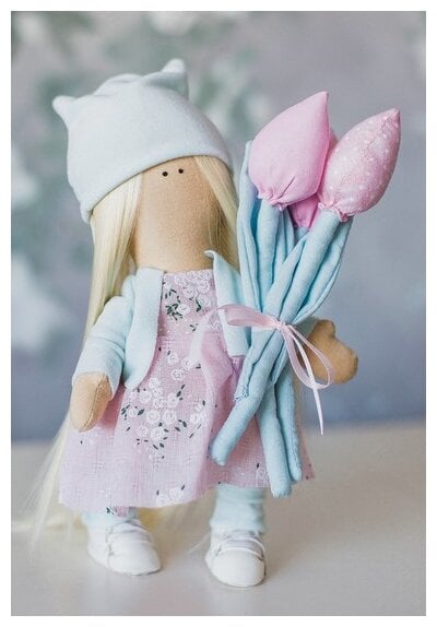 Идея для подарка девочке: Арт Узор Набор для шитья "Интерьерная кукла. Марта", 18,9х22,5х2,5 см, арт. 3548661