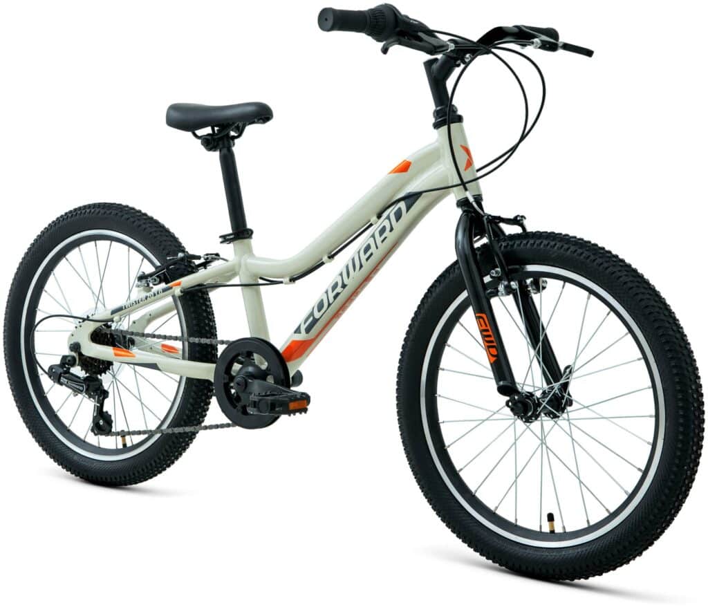 Идея для подарка девочке: Детский велосипед FORWARD Twister 20 1.0 (2022) синий/белый 10" (требует финальной сборки)