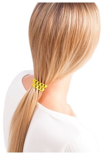 Идея для подарка девочке: Invisibobble Submarine Yellow - Инвизибабл Резинка-браслет для волос желтая, 3 шт/уп -