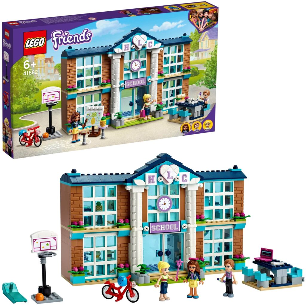 Идея для подарка девочке: Конструктор LEGO Friends 41682 Школа Хартлейк Сити