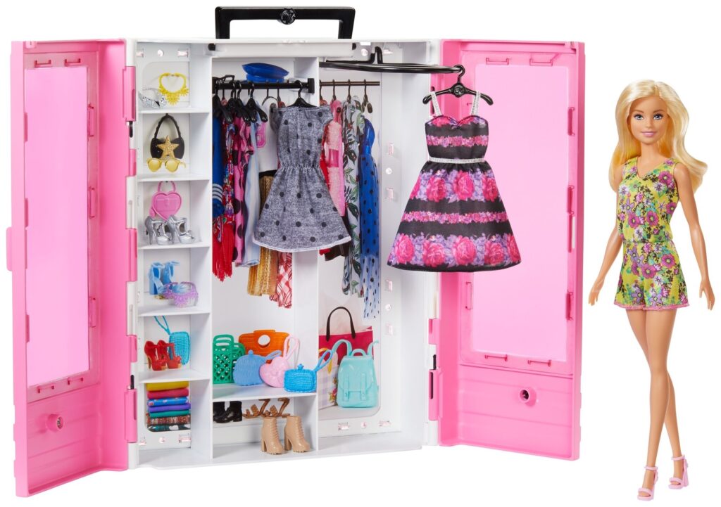Идея для подарка девочке: Кукла Barbie Fashionistas Ultimate Closet Гардероб мечты, GBK12