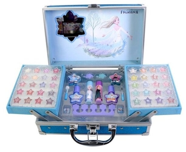 Идея для подарка девочке: Набор детской декоративной косметики Markwins Frozen 1580378E косметика для лица и ногтей в кейсе Холодное сердце