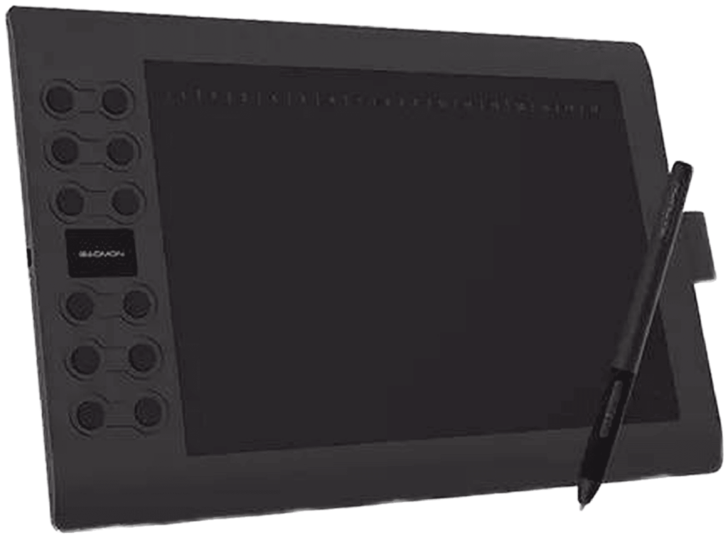 Идея для подарка девочке: Набор для творчества - графический планшет для компьютера взрослым и детям GAOMON M106K PRO