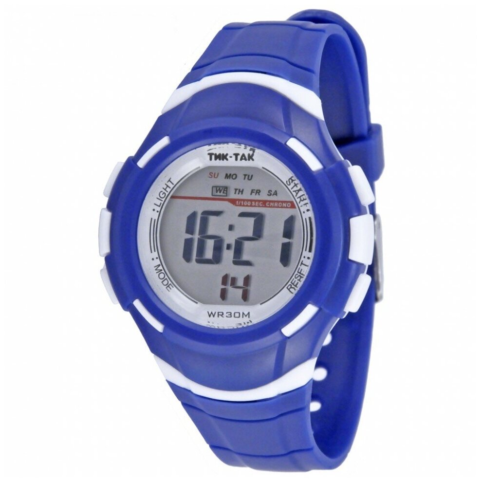 Идея для подарка девочке: Наручные электронные часы (Тик-Так Н452 синие)