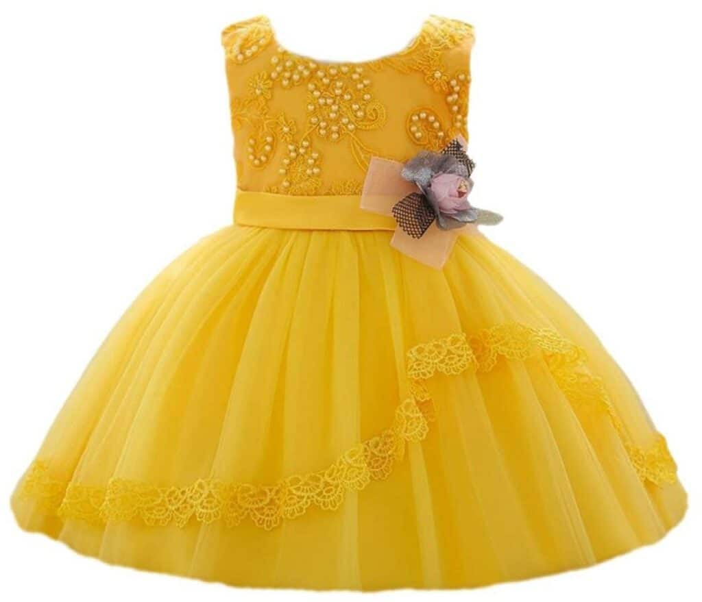 Идея для подарка девочке: Нарядное платье для девочки, размер 90