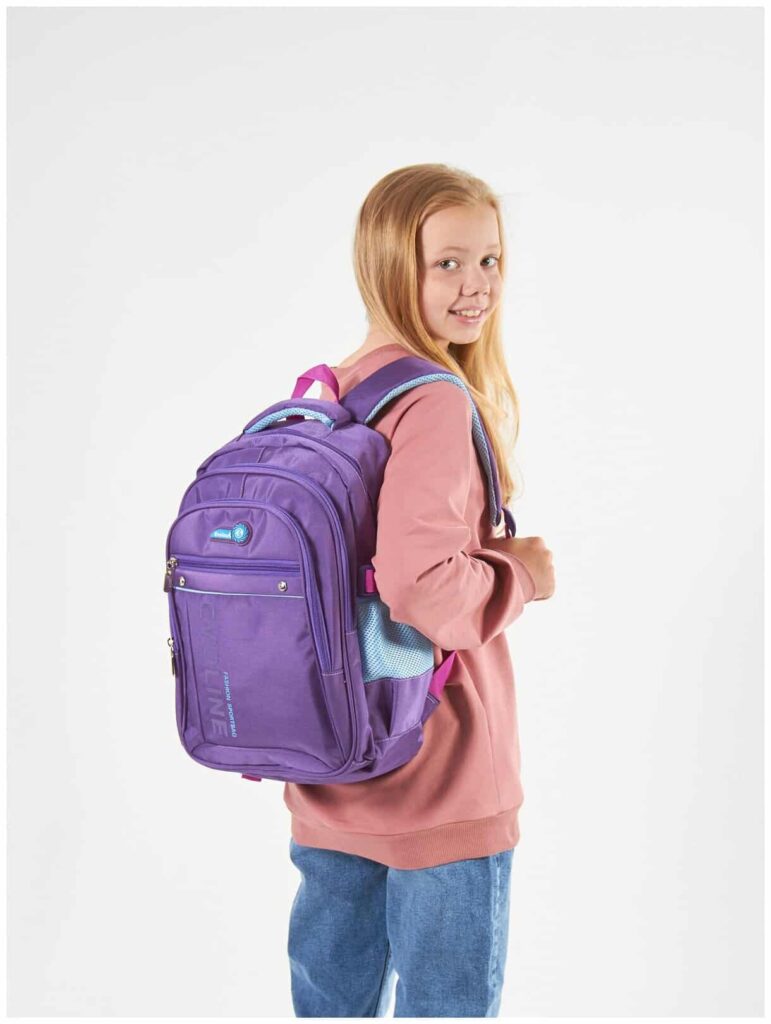 Идея для подарка девочке: Повседневный школьный рюкзак для девочки Evoline, арт. EVO-157-4