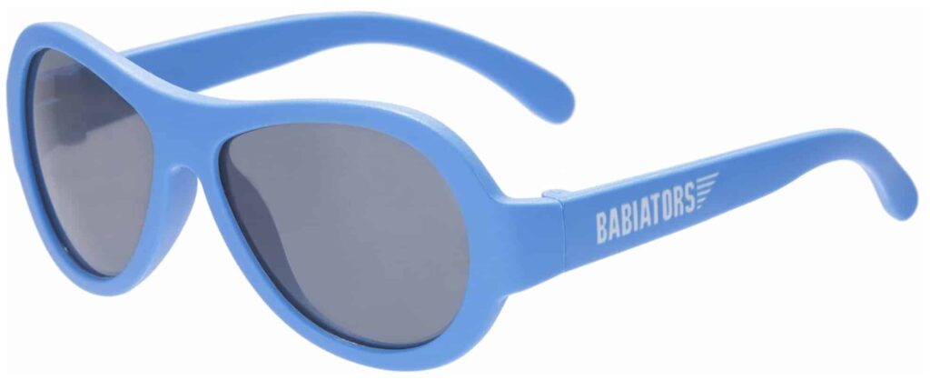 Идея для подарка девочке: С/з очки Babiators Original Aviator. Настоящий синий. Цвет: Синий. Возраст: 0-2