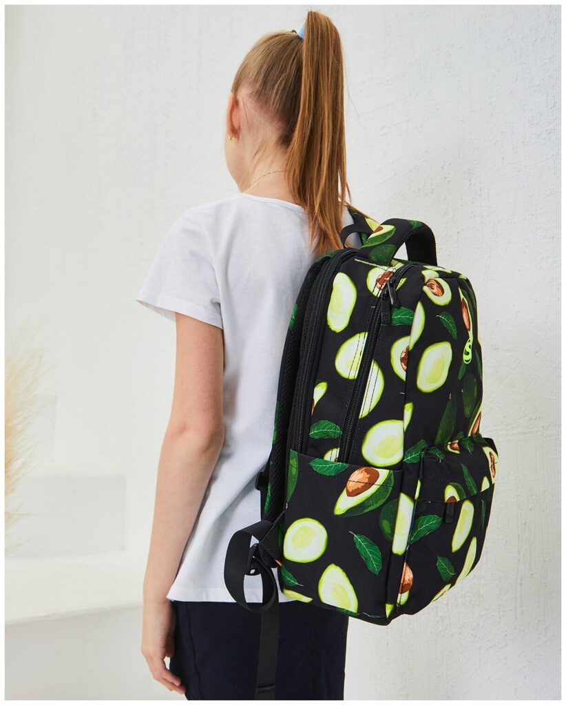 Идея для подарка девочке: Школьный рюкзак для девочки Steiner Авокадо / Рюкзак школьный для девочек подростков