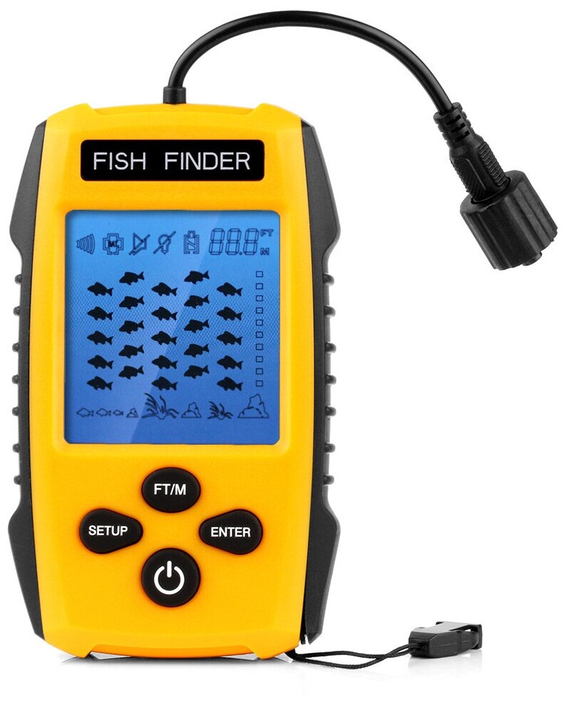 Идея для подарка: Эхолот для зимней и летней рыбалки RIFRAY / Подводная камера для рыбалки