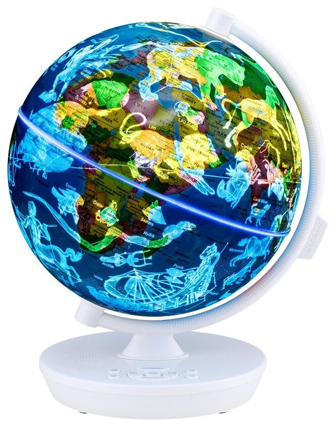 Идея для подарка: Глобус-ночник Oregon Scientific SG102RW Myth / Smart Globe / Интерактивный / Обучающий / Для детей