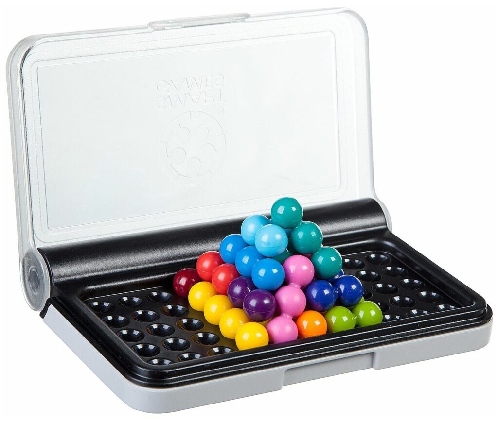 Идея для подарка: Головоломка BONDIBON Smart Games IQ-Спутник гения ВВ1890 color