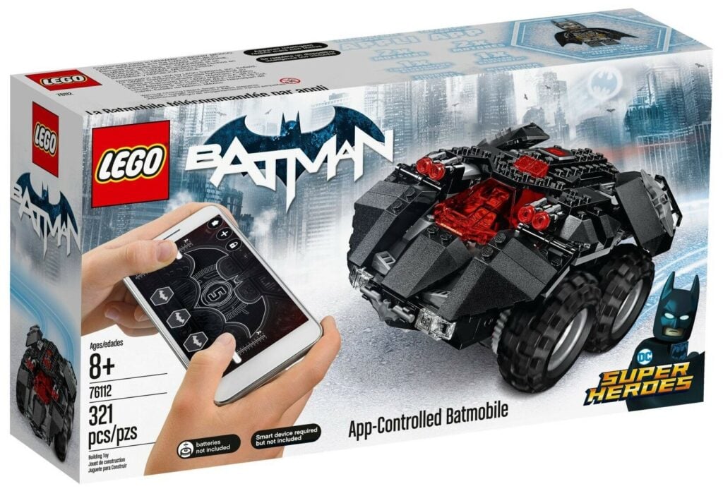 Идея для подарка: Конструктор LEGO DC Super Heroes 76112 Бэтмобиль с дистанционным управлением