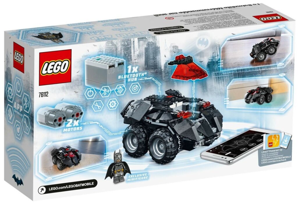 Идея для подарка: Конструктор LEGO DC Super Heroes 76112 Бэтмобиль с дистанционным управлением