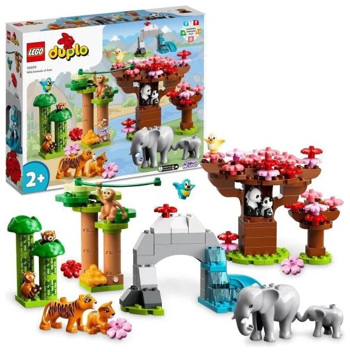 Идея для подарка: Конструктор LEGO DUPLO 10974 Дикие животные Азии
