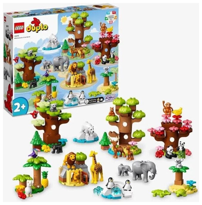 Идея для подарка: Конструктор LEGO DUPLO 10975 Дикие животные мира