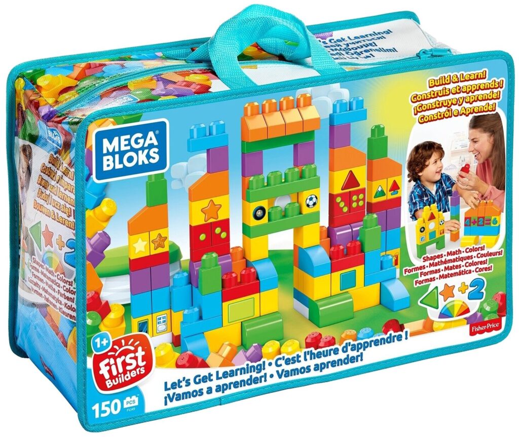 Идея для подарка: Конструктор Mega Bloks Обучающие блоки для малышей FVJ49