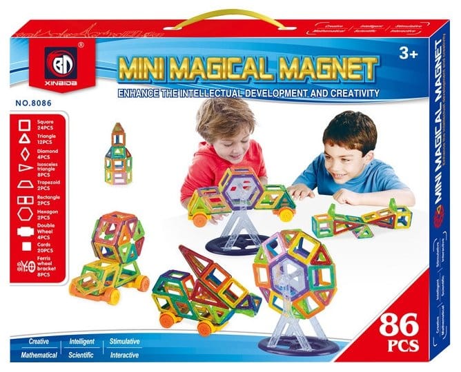 Идея для подарка: Конструктор Xinbida Mini Magical Magnet 8086