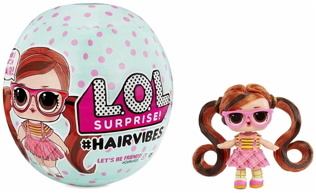 Идея для подарка: Кукла-сюрприз L.O.L. Surprise 7 серия Hairvibes в шаре, 564751/564744