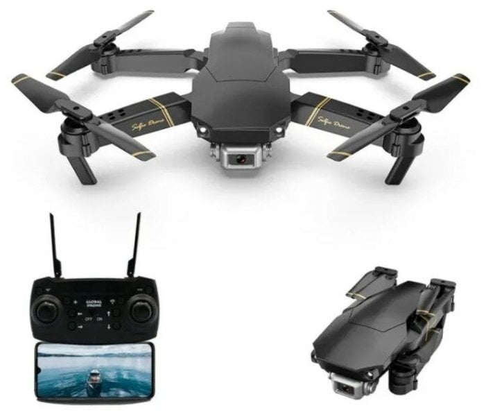 Идея для подарка: Квадрокоптер, мини дрон, квадрокоптер с камерой, GD89, HD camera 720P, WiFi