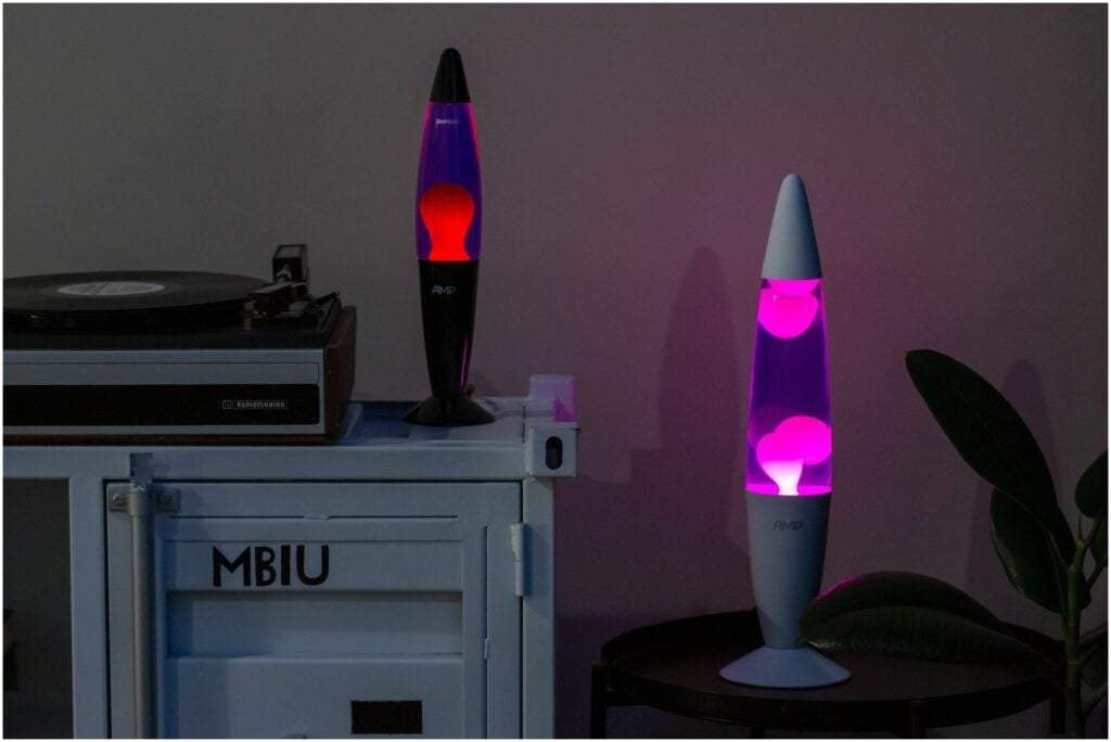 Идея для подарка: Лавовая лампа Amperia Rocket G9, 25 Вт, цвет арматуры: черный