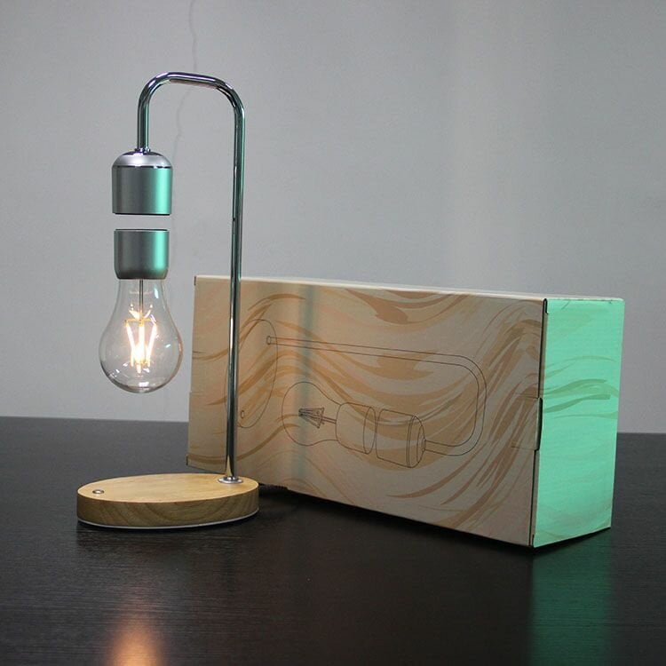 Идея для подарка: Левитирующая лампа с функцией беспроводной зарядки leviStation