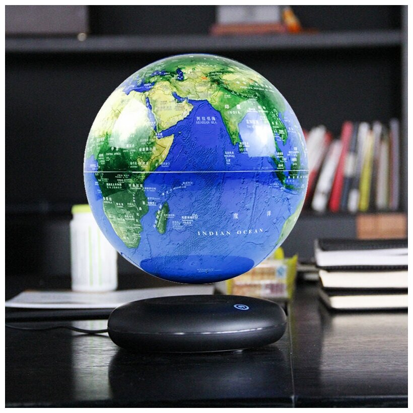 Идея для подарка: Левитирующий глобус с подсветкой D 20 см, M005B-9A-8