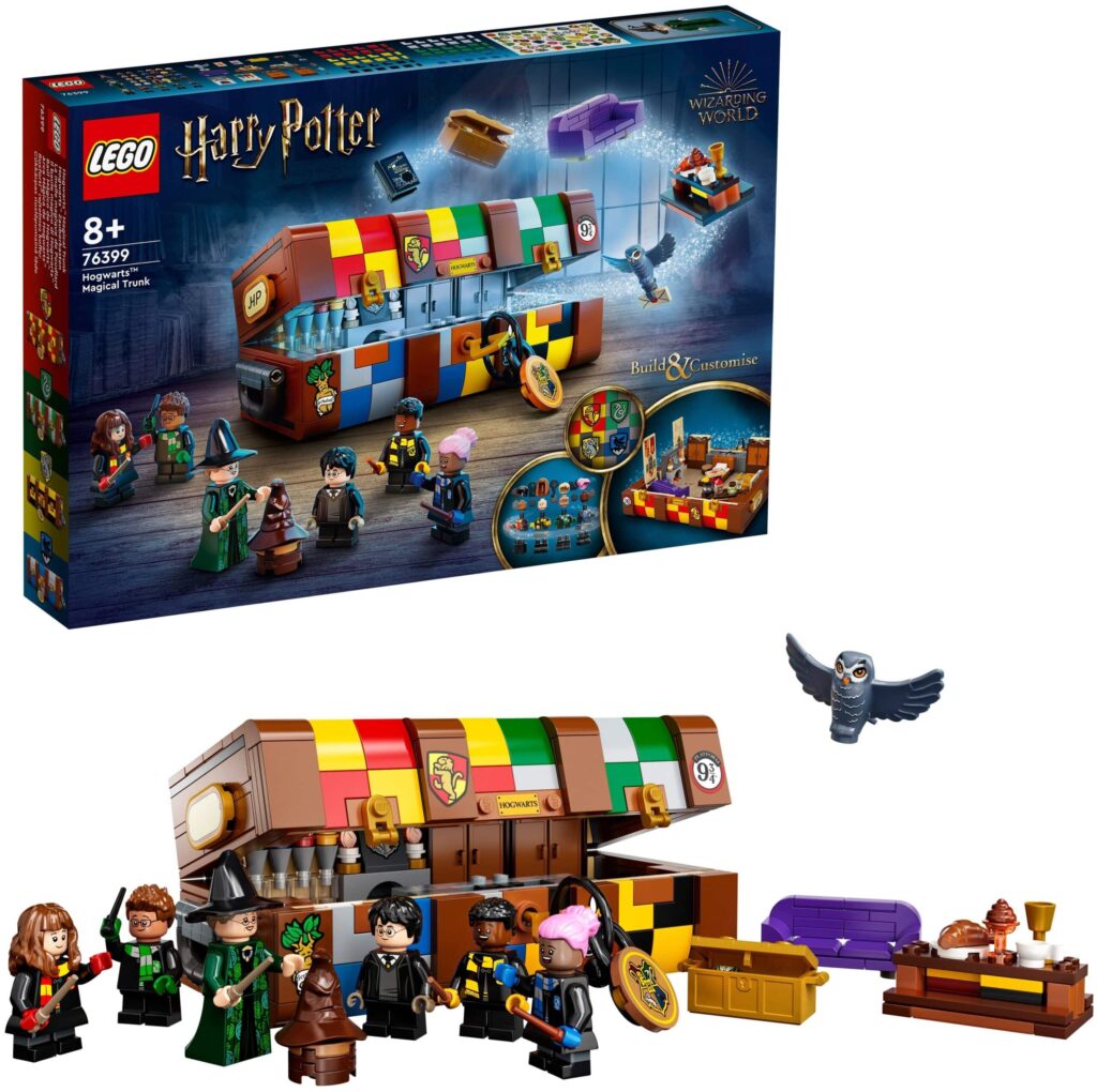 Идея для подарка мальчику: Конструктор LEGO Harry Potter 76399 Волшебный чемодан Хогвартса