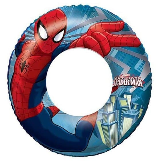 Идея для подарка мальчику: Круг для плавания Bestway Spider-Man 98003 BW, синий/красный