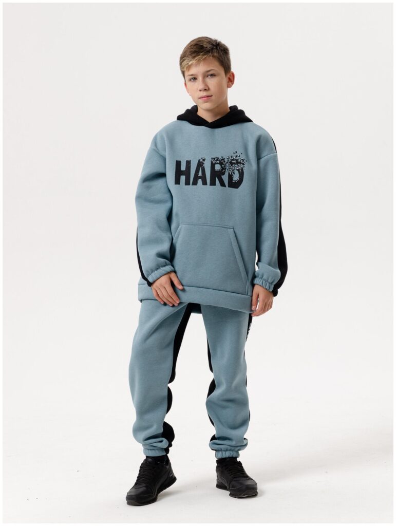 Идея для подарка мальчику: KRUTTO Спортивный костюм для мальчика с начёсом тёплый (р. 140)