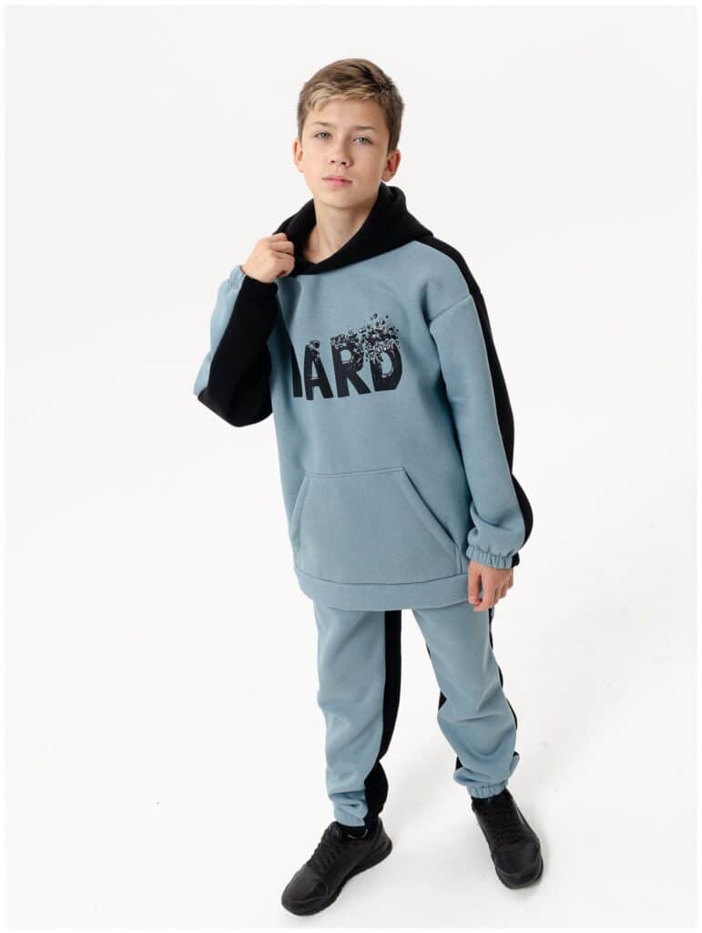Идея для подарка мальчику: KRUTTO Спортивный костюм для мальчика с начёсом тёплый (р. 140)