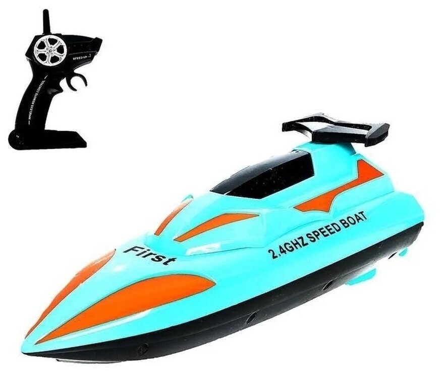 Идея для подарка мальчику: Лодка Speed Boat на радиоуправлении 15 км/ч