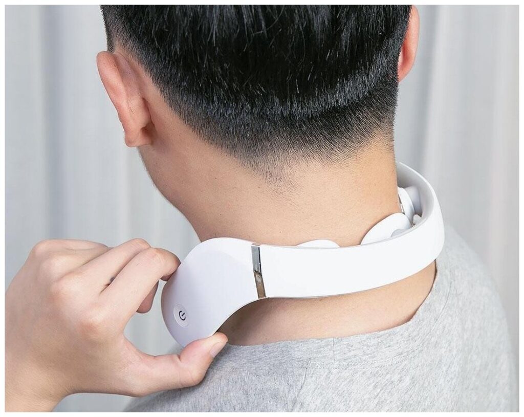 Идея для подарка: Массажер для шеи электрический Xiaomi Jeeback Neck Massager G2, белый