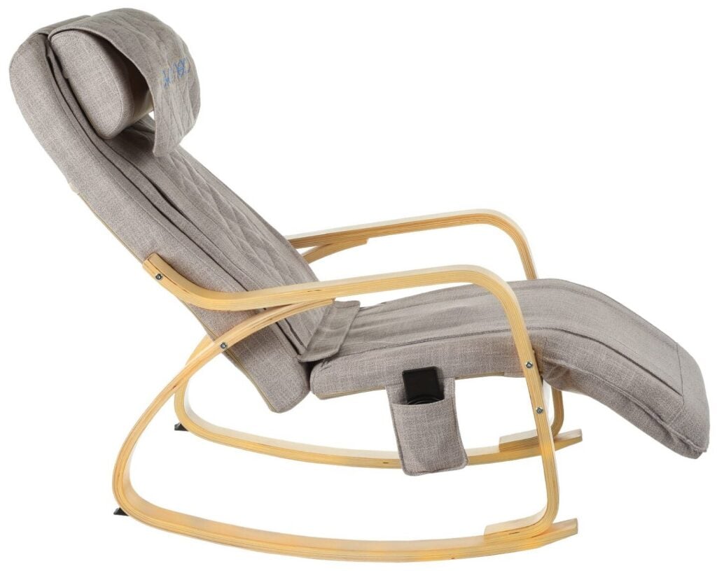 Идея для подарка: Массажное кресло-качалка Evo Fitness HOME, серый