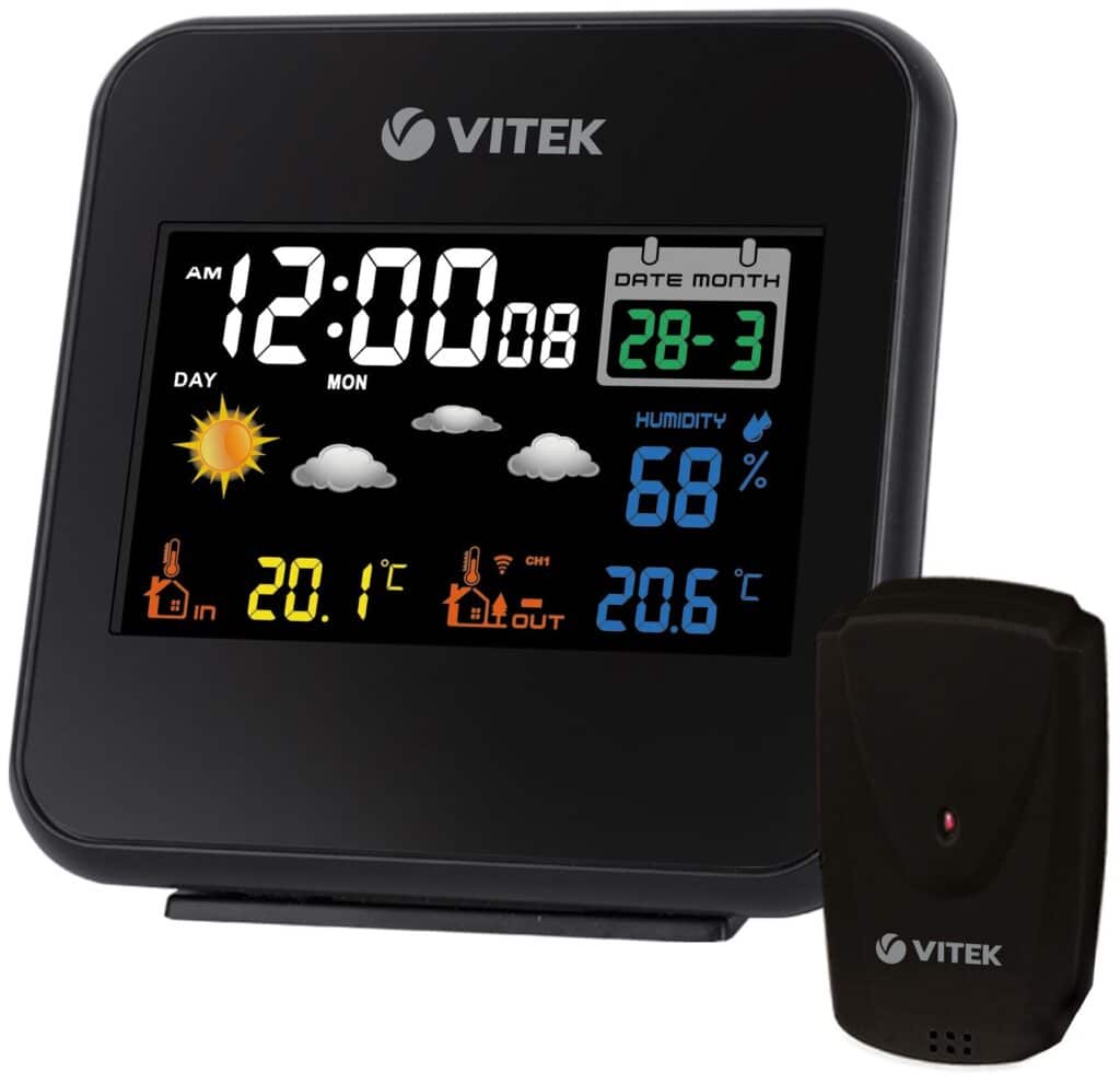 Идея для подарка: Метеостанция VITEK VITEK VT-6414, черный