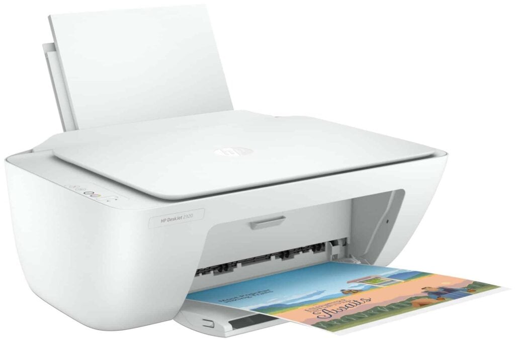 Идея для подарка: МФУ струйное HP DeskJet 2320, цветн., A4, белый