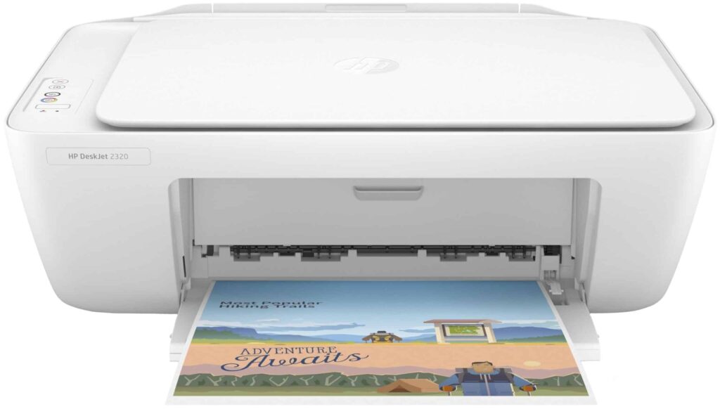 Идея для подарка: МФУ струйное HP DeskJet 2320, цветн., A4, белый