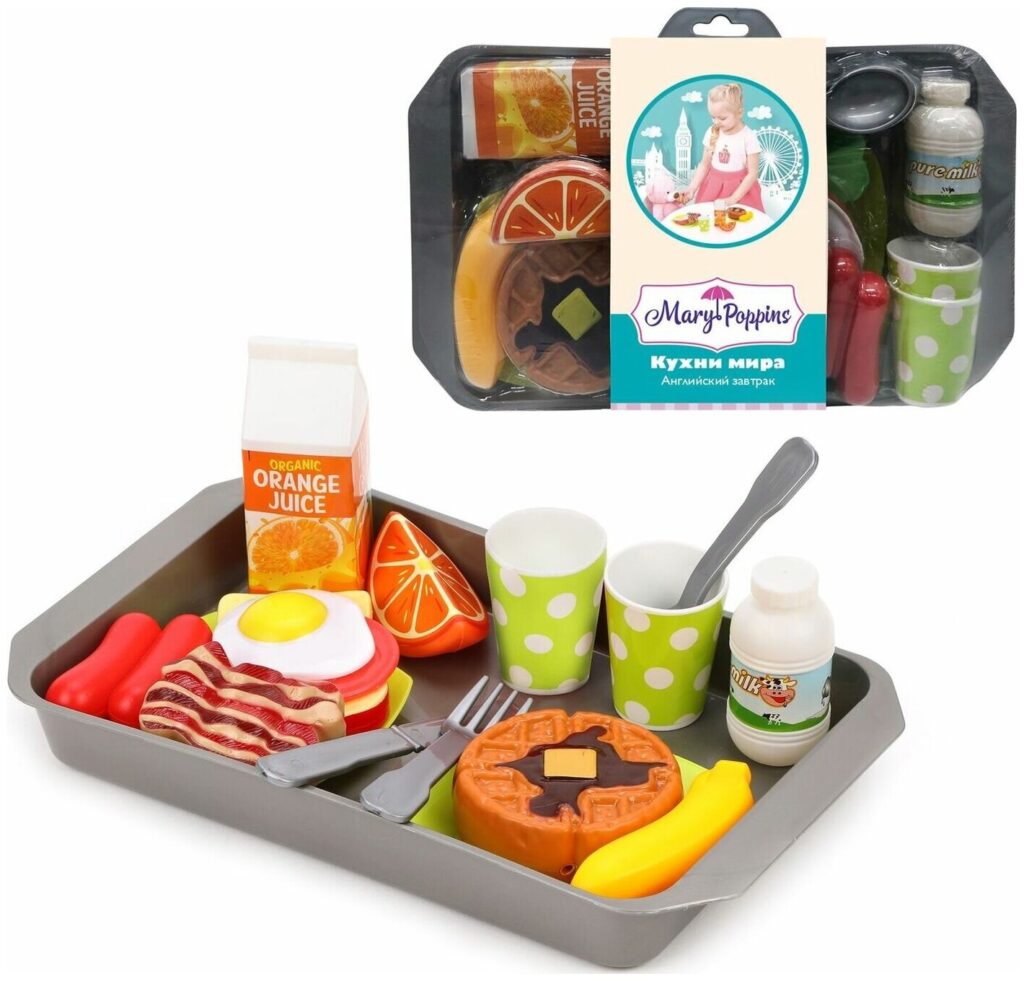 Идея для подарка: Набор продуктов с посудой Mary Poppins Английский завтрак 453187 в ассортименте