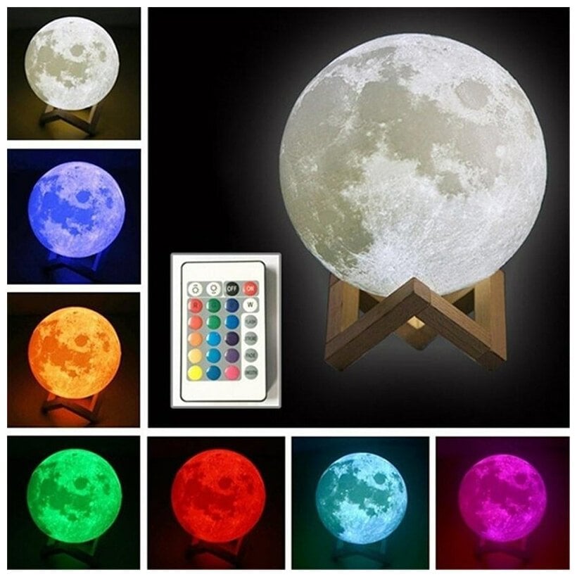 Идея для подарка: Ночик-светильник (Луна)