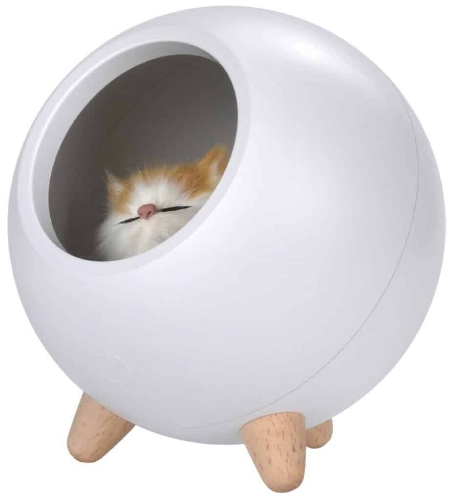 Идея для подарка: Ночник ROXY-KIDS My little pet house Домик для котенка (R-NL0026) светодиодный, 1.2 Вт, цвет арматуры: белый
