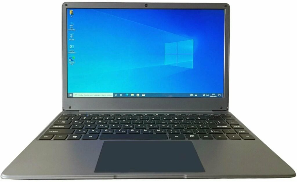 Идея для подарка: Ноутбук 14", ультрабук для работы и учебы, Notebook Intel N4020, RAM 8 ГБ, DDR4, SSD 128 ГБ, Intel UHD Graphics 600, Windows, русская раскладка, серый