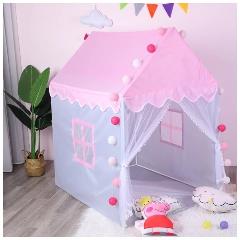 Идея для подарка: Палатка детская игровая, , детский домик, палатка для девочки замок